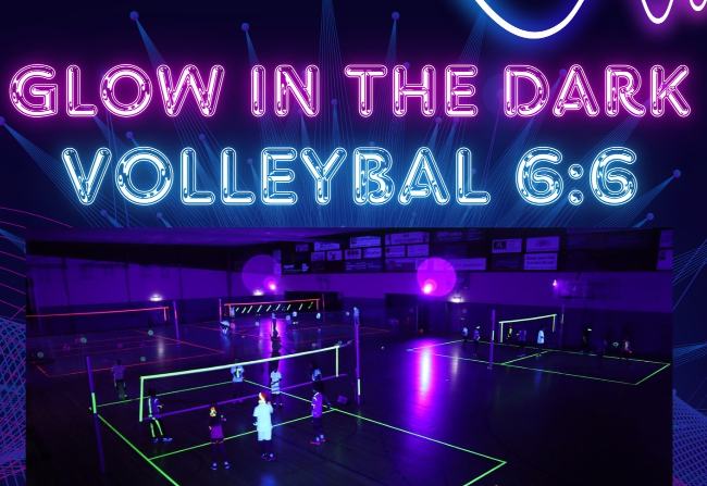 Glow in the dark Volleybal!